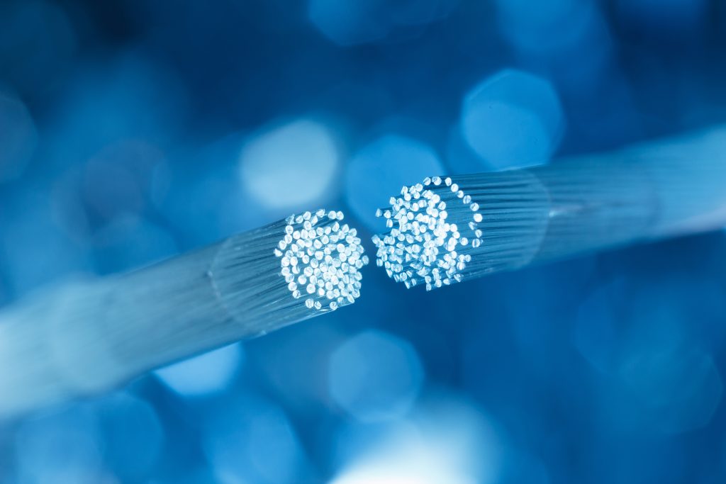 Lit Fiber Optic Wires