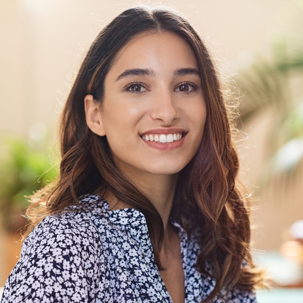 Young Woman Smiling