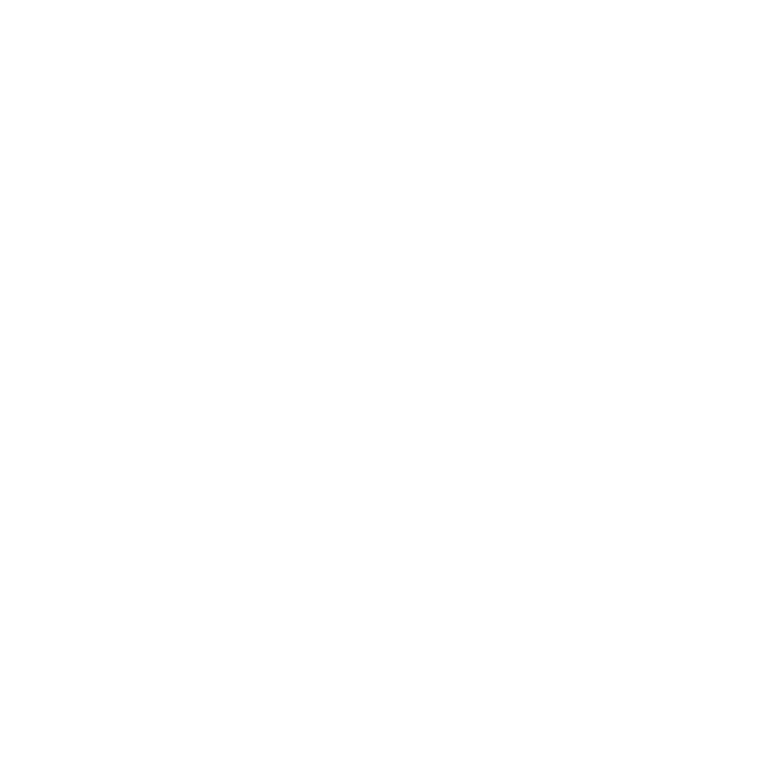 Simple line drawing of two tall buildings with multiple windows, a small tree in front, and a large blocky structure in the background. The illustration highlights Fiber Business Services with clean white lines on a black background.