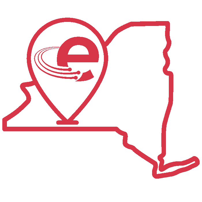 Empire Access Map Marker in NY Icon