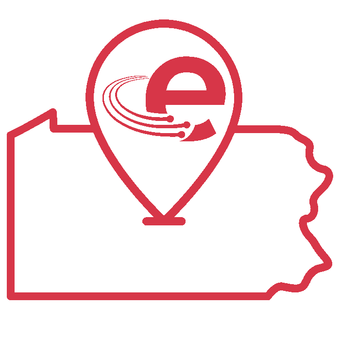 Empire Access Map Marker in PA Icon